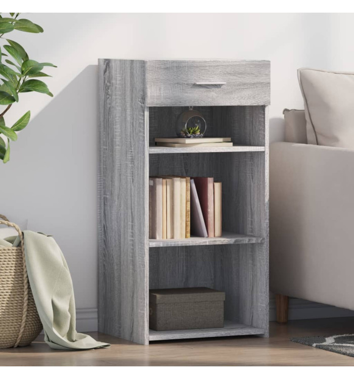 Buffet sonoma gris 45x42,5x93 cm bois d'ingénierie | Mobilier & Déco
