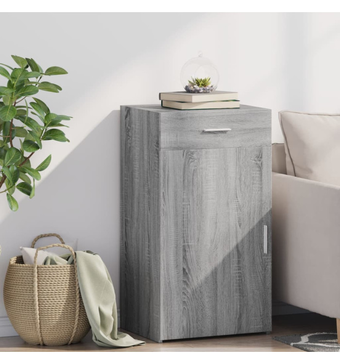 Buffet sonoma gris 50x42,5x93 cm bois d'ingénierie | Mobilier & Déco