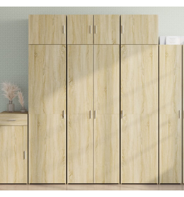 Armoire de rangement chêne sonoma 70x42,5x225 cm | Mobilier & Déco