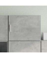 Armoire murale gris béton 50x42,5x40 cm bois d'ingénierie | Mobilier & Déco