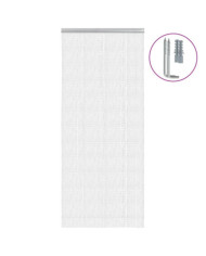 Moustiquaire de porte à chaîne 90x212 cm aluminium | Mobilier & Déco