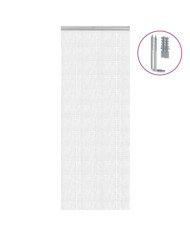 Moustiquaire de porte à chaîne 80x221 cm aluminium | Mobilier & Déco