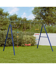 Jeu balançoire d'extérieur balançoire échelle et corde à disque | Mobilier & Déco