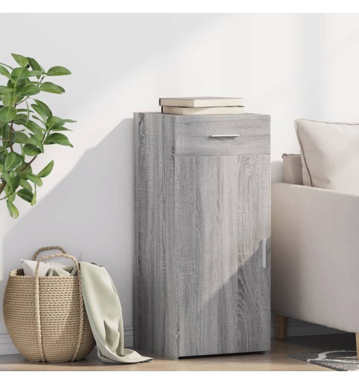 Buffet sonoma gris 40x42,5x93 cm bois d'ingénierie | Mobilier & Déco
