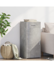Buffet gris béton 40x42,5x93 cm bois d'ingénierie | Mobilier & Déco