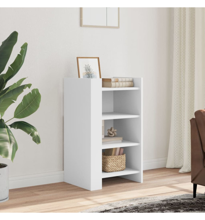 Buffet blanc 45x35x75 cm bois d'ingénierie | Mobilier & Déco