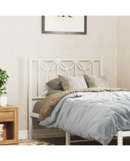Tête de lit métal blanc 80 cm | Mobilier & Déco