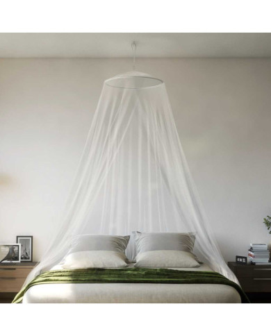 Moustiquaire pour lit 220 maille blanc 56x56x220 cm | Mobilier & Déco