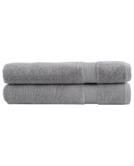 Serviettes de sauna de qualité supérieure SOLUND 2 pcs gris | Mobilier & Déco