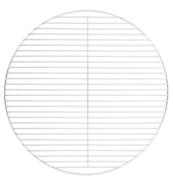 Grille de barbecue ronde Ø54 cm acier inoxydable 304 | Mobilier & Déco