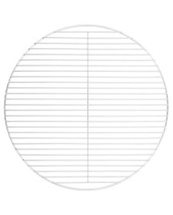 Grille de barbecue ronde Ø54 cm acier inoxydable 304 | Mobilier & Déco