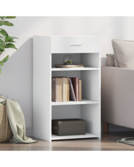 Buffet blanc 50x42,5x93 cm bois d'ingénierie | Mobilier & Déco