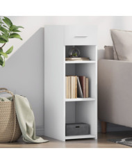 Buffet blanc 30x42,5x93 cm bois d'ingénierie | Mobilier & Déco