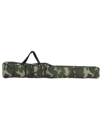Sac de canne à pêche vert camouflage 150 cm tissu oxford | Mobilier & Déco