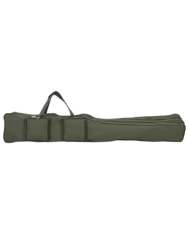 Sac de canne à pêche vert foncé 160 cm tissu oxford | Mobilier & Déco
