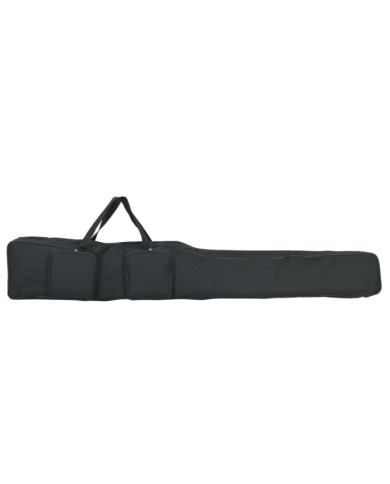 Sac de canne à pêche noir 150 cm tissu oxford | Mobilier & Déco