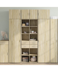 Armoire de rangement chêne sonoma 70x42,5x225 cm | Mobilier & Déco