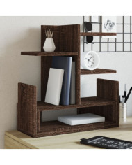 Organisateur de bureau chêne marron 49x20x52,5 cm | Mobilier & Déco
