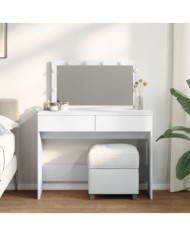 Coiffeuse avec LED blanc 100x40x120 cm | Mobilier & Déco
