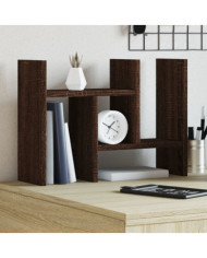Organisateur de bureau chêne marron 34,5x15,5x35,5 cm | Mobilier & Déco