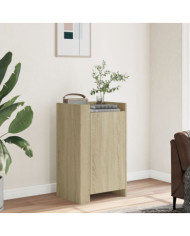 Buffet chêne sonoma 45x35x75 cm bois d'ingénierie | Mobilier & Déco