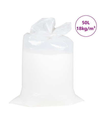 Remplissage Pouf EPS 50 L, Blanc, 18 kg/m³ | Mobilier & Déco