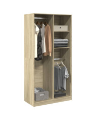 Garde-robe Chêne sonoma 100x50x200 cm Aggloméré | Mobilier & Déco