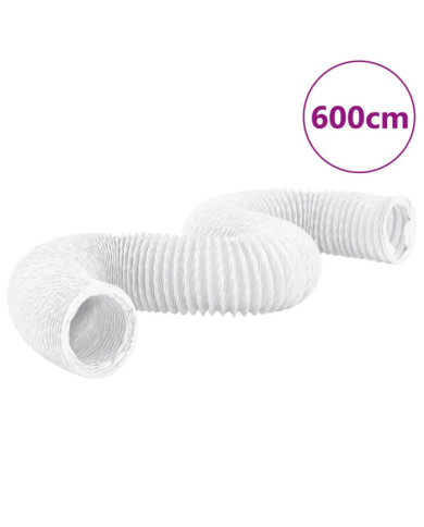 Conduit d'échappement PVC 6 m Ø20 cm | Mobilier & Déco