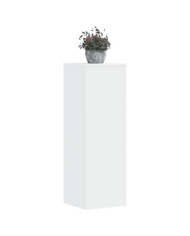 Supports pour plantes 2 pcs blanc 33x33x100cm bois d'ingénierie | Mobilier & Déco