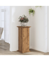 Support pour plantes 33x33x80 cm bois d'ingénierie | Mobilier & Déco