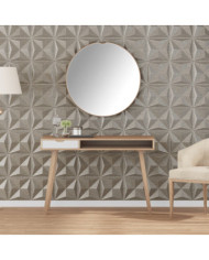 Panneaux muraux 24 pcs béton 50x50 cm XPS 6 m² origami | Mobilier & Déco