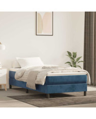 Matelas de lit à ressorts ensachés 80x210x20 cm velours | Mobilier & Déco