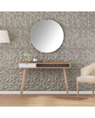 Panneaux muraux 12 pcs béton 50x50 cm XPS 3 m² améthyste | Mobilier & Déco