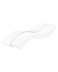 Matelas en mousse blanc 90x220 cm dureté H2 H3 | Mobilier & Déco