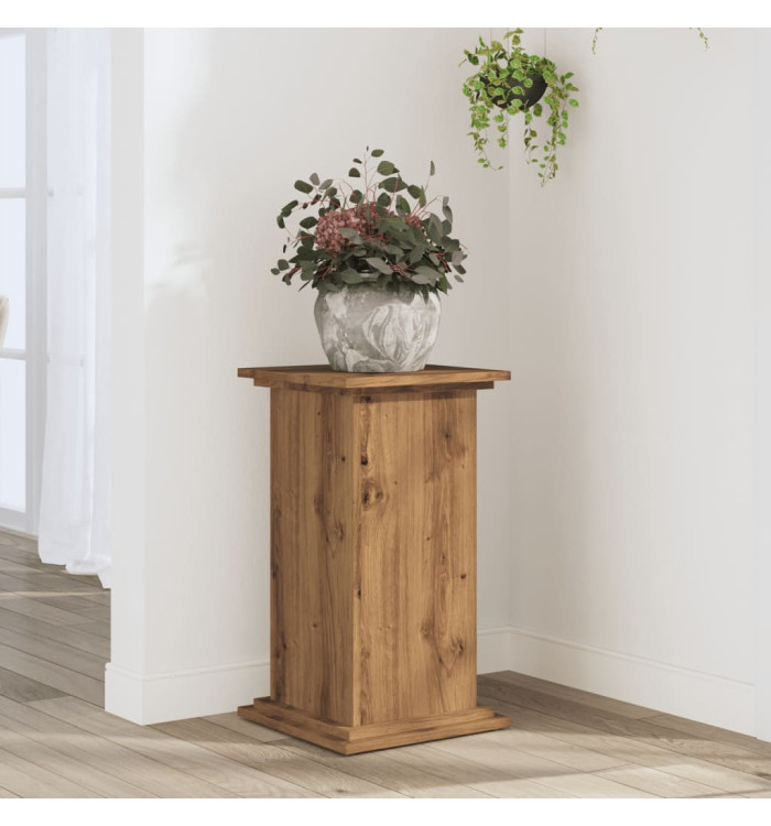 Support pour plantes 33x33x60 cm bois d'ingénierie | Mobilier & Déco
