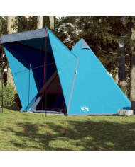 Tente familiale tipi 6 personnes bleu imperméable | Mobilier & Déco