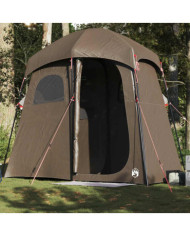 Tente de douche 2 personnes marron imperméable | Mobilier & Déco