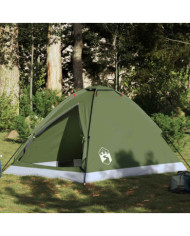 Tente de camping à dôme 2 personnes vert olive imperméable | Mobilier & Déco