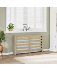 Cache-radiateur chêne sonoma 149x20x82 cm bois d'ingénierie | Mobilier & Déco
