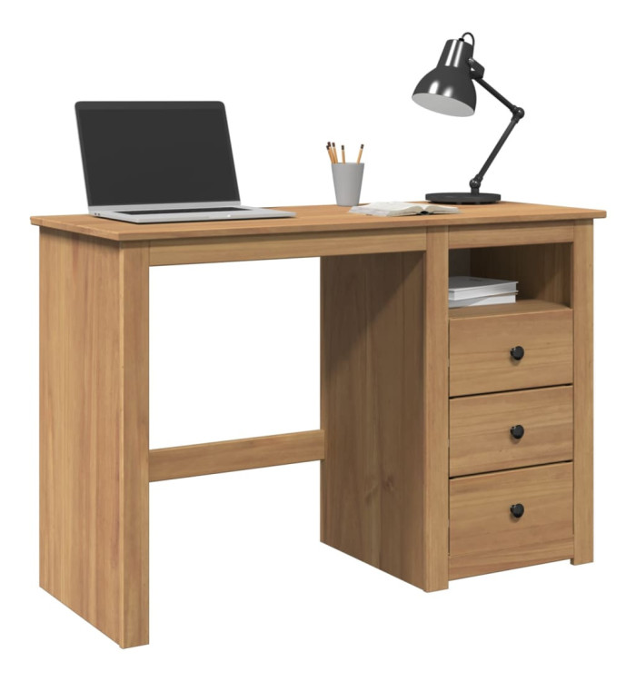 Bureau Panama 112x45x75 cm bois massif de pin | Mobilier & Déco
