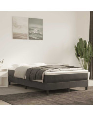 Matelas de lit à ressorts ensachés 120x220x20 cm velours | Mobilier & Déco
