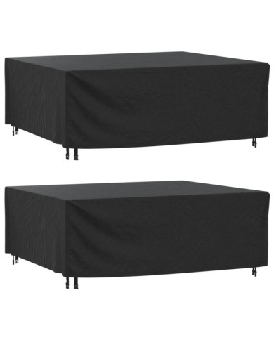 Housses de salon de jardin 2 pcs 200x160x70 cm imperméable 420D | Mobilier & Déco