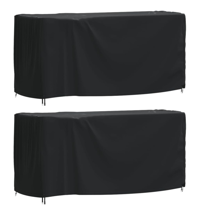 Housses de salon de jardin 2 pcs 180x70x90 cm imperméable 420D | Mobilier & Déco