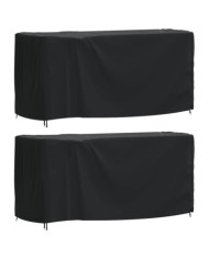 Housses de salon de jardin 2 pcs 180x70x90 cm imperméable 420D | Mobilier & Déco