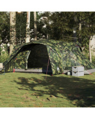 Tente familiale à dôme 6 personnes camouflage imperméable | Mobilier & Déco