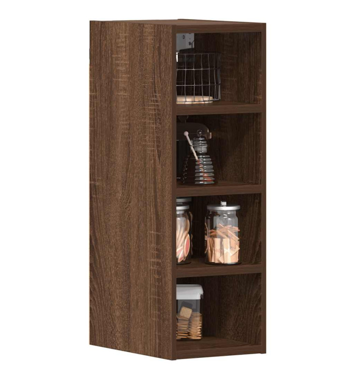 Armoire suspendue "Riga" chêne marron 20x29,5x60 cm | Mobilier & Déco