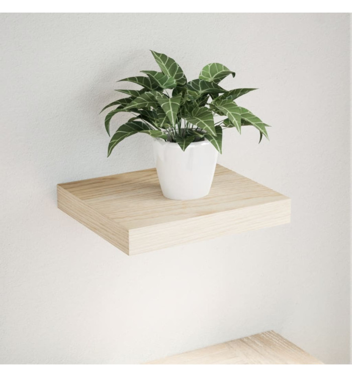 Étagère flottante 23x23,5x4 cm bois d'ingénierie | Mobilier & Déco