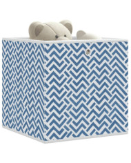 Boîtes de rangement pliables 10 pcs 32x32x32 cm tissu intissé | Mobilier & Déco