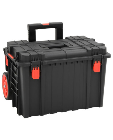 Valise de vol portable Noir 56,5x45,5x48 cm PP | Mobilier & Déco