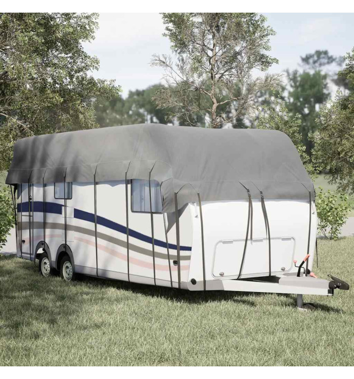 Housse de toit de caravane gris 700x300 cm tissu non tissé | Mobilier & Déco